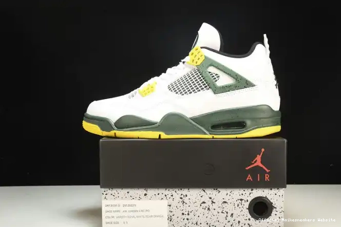 Official Maikesneakers Retro Jordan Ducks 4 257-255275 Oregon Duckman 0406